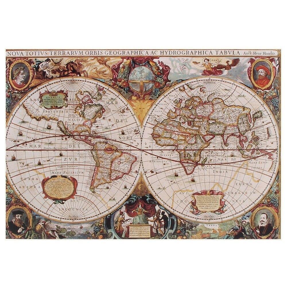 1000 Pieces Antique World Map Jigsaw Puzzle – Puzzle Splash