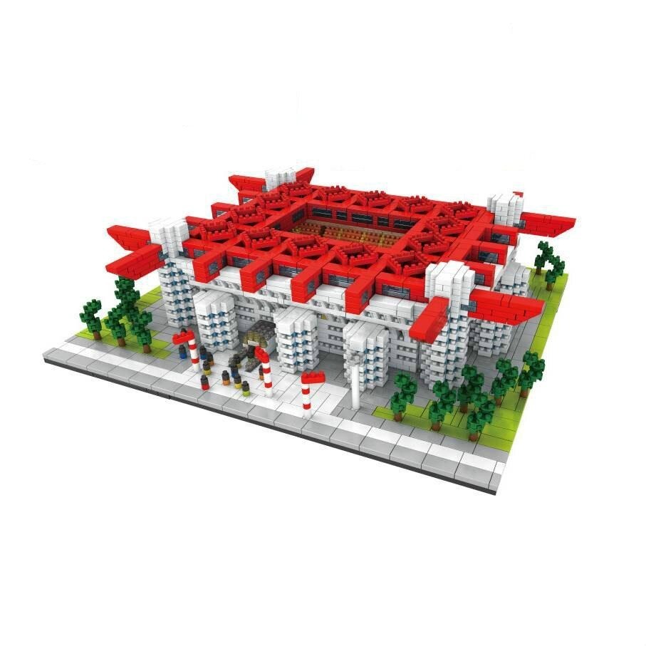 3800 Pcs Lego San Siro Stadium Building Blocks Set